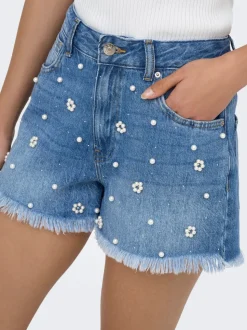 ONLZUMA Mid waist Regular fit Denim shorts