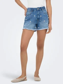ONLZUMA Mid waist Regular fit Denim shorts