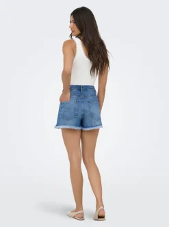 ONLZUMA Mid waist Regular fit Denim shorts