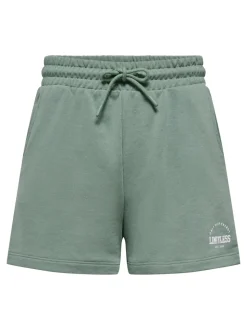 ONPCAVA High waist Loose fit Sweatstof shorts