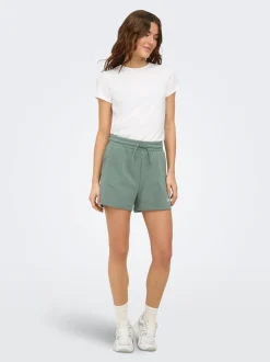 ONPCAVA High waist Loose fit Sweatstof shorts