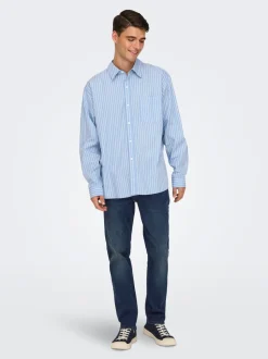 ONSBARRET Poplin overhemd