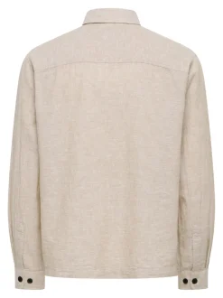 ONSCAIDEN Linnen Overshirt