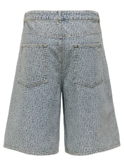 ONSCARL Mid waist Baggy fit Short met 5 zakken