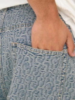 ONSCARL Mid waist Baggy fit Short met 5 zakken