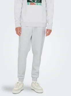 ONSCERES Regular fit Sweatstof broek