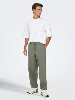 ONSCERES Wide leg fit Sweatstof broek