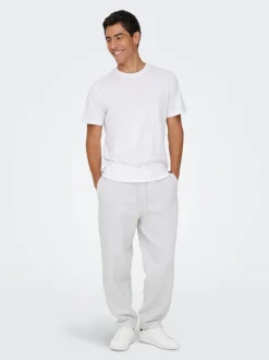 ONSCERES Wide leg fit Sweatstof broek