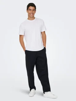 ONSCERES Wide leg fit Sweatstof broek