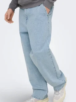 ONSDANI Mid rise Brede pasvorm - bijgesneden Jeans