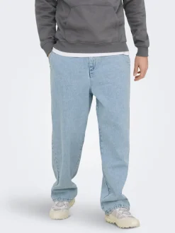 ONSDANI Mid rise Brede pasvorm - bijgesneden Jeans