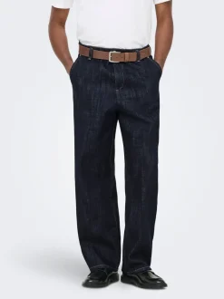 ONSDANI Mid rise Brede pasvorm - bijgesneden Jeans