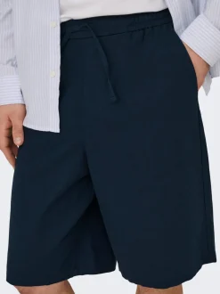 ONSDAVES Wide leg fit Linnen Shorts
