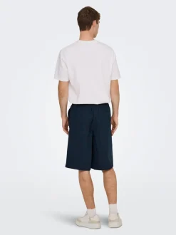 ONSDAVES Wide leg fit Linnen Shorts