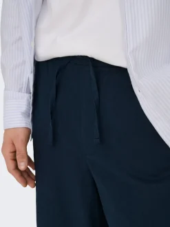 ONSDAVES Wide leg fit Linnen Shorts