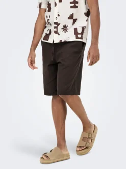 ONSDAVES Wide leg fit Linnen Shorts