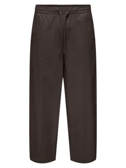 ONSDAVES Wide leg fit Linnen Broeken