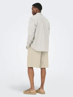 ONSDAVES Wide leg fit Linnen Shorts