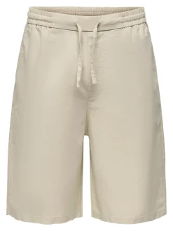 ONSDAVES Wide leg fit Linnen Shorts