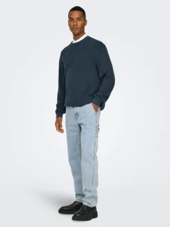 ONSEDGE Mid rise Straight fit Jeans