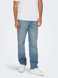 ONSEDGE Mid rise Straight fit Jeans