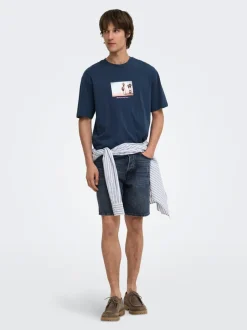 ONSEDGE Mid rise Straight fit Shorts