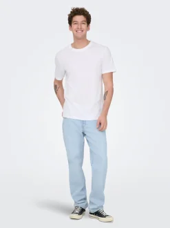 ONSEDGE Mid rise Straight fit Jeans
