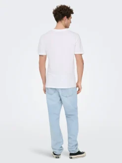ONSEDGE Mid rise Straight fit Jeans