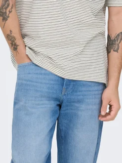 ONSEDGE Mid rise Straight fit Jeans
