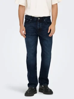 ONSEDGE Mid rise Straight fit Jeans