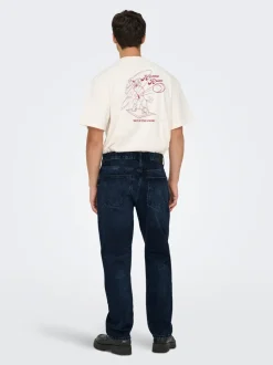 ONSEDGE Mid rise Straight fit Jeans