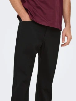 ONSEDGE Mid rise Straight fit Jeans