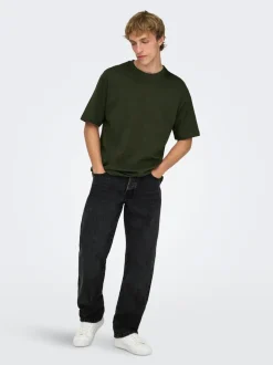 ONSEDGE Mid rise Straight fit Jeans