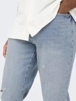 ONSEDGE Mid rise Straight fit Jeans