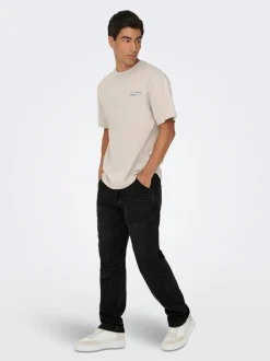 ONSEDGE Mid rise Straight fit Jeans