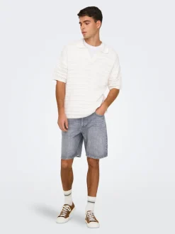 ONSEDGE Mid waist Straight fit Shorts