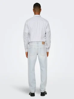 ONSEDGE Mid waist Straight fit Jeans