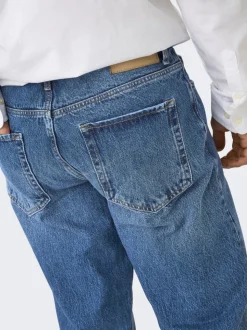 ONSEDGE Mid waist Straight fit Jeans