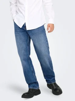 ONSEDGE Mid waist Straight fit Jeans