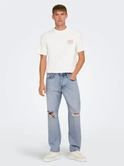 ONSEDGE Mid waist Straight fit Jeans