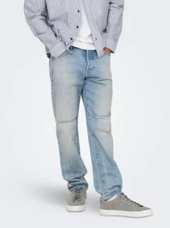 ONSEDGE Mid waist Straight fit Jeans