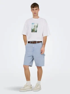 ONSEDGE Mid waist Straight fit Shorts