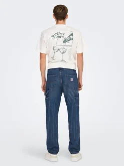 ONSEDGE Mid waist Straight fit Jeans