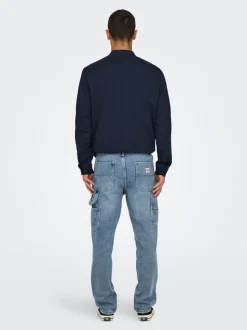 ONSEDGE Mid waist Straight fit Jeans
