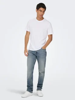 ONSEDGE Mid waist Straight fit Jeans