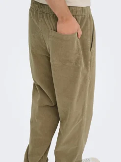 ONSFADE Loose fit corduroy Broeken
