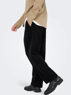 ONSFADE Loose fit corduroy Broeken