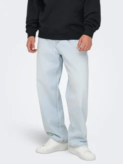 ONSFADE Mid rise Loose fit Strecth Jeans