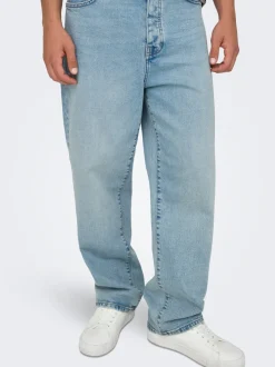 ONSFADE Mid rise Loose fit Strecth Jeans