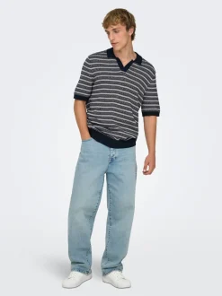 ONSFADE Mid rise Loose fit Strecth Jeans